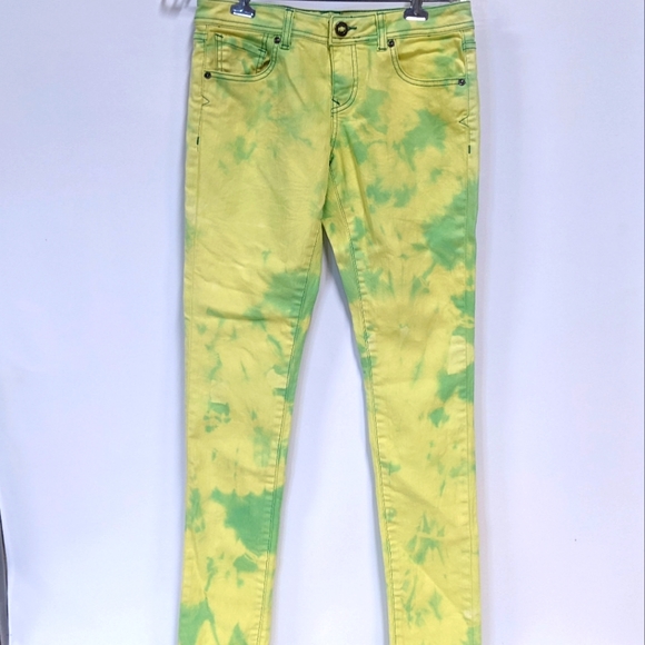 Bleach Dyed Volcom Sound Check Super Skinny Jeans, 29x32, New old stock - Picture 5 of 12